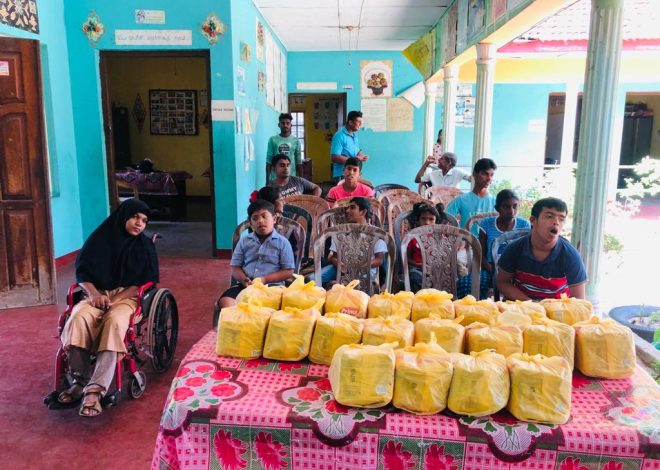 Special Dry Food Distribution and Support for Children with Special Needs
